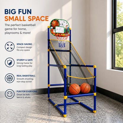 Bounce & Score™ | Kids Arcade Basketball Game Set