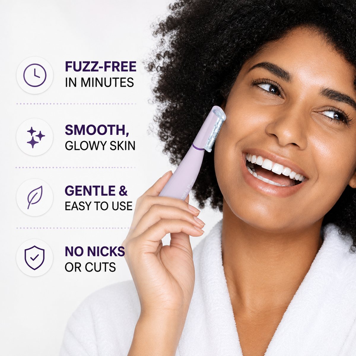SonicPlane™ Pro | Electric Dermaplaning & Peach Fuzz Remover