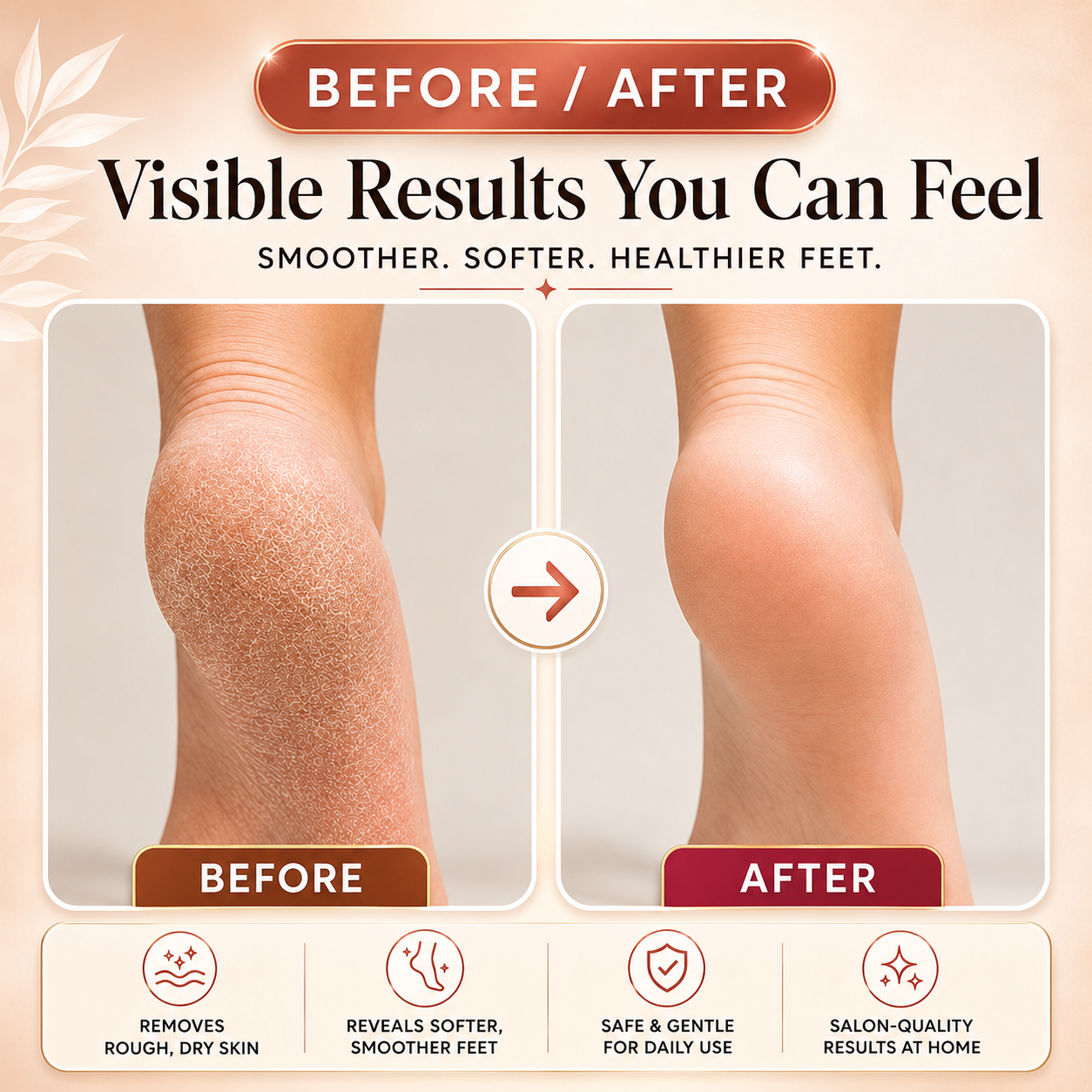 HeelGlow Pro™ | Electric Callus Remover