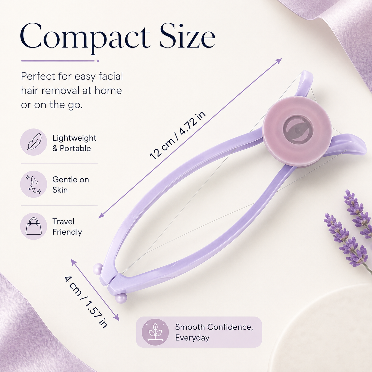 GlowMuse™ Facial Hair Remover