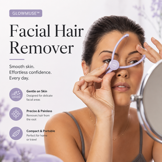 GlowMuse™ Facial Hair Remover