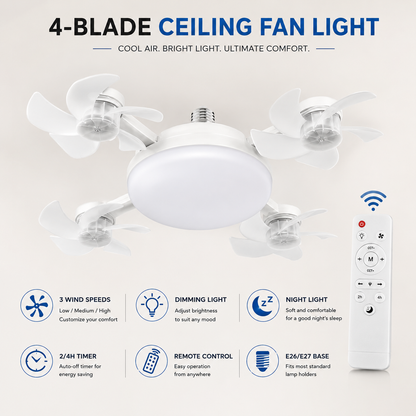 AeroGlow™ Smart Ceiling Fan Light