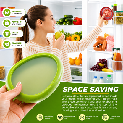 VeggieVault™ – Leak-Proof Fresh Keeper