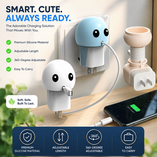 CableBuddy™ – Cute Cable Protector & Organizer