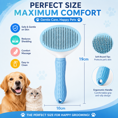 FluffyFlow™ Dog & Cat Grooming Brush
