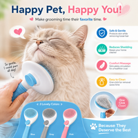FluffyFlow™ Dog & Cat Grooming Brush