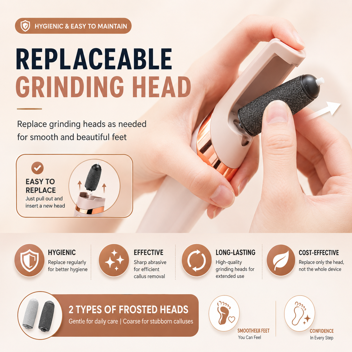 HeelGlow Pro™ | Electric Callus Remover
