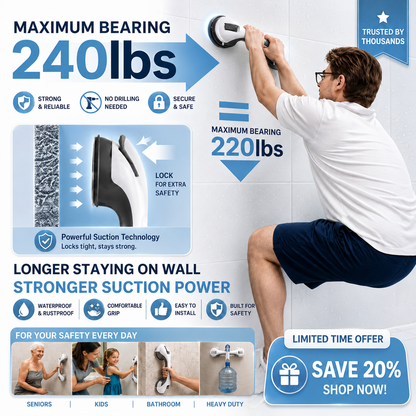 ComfortGrip™ | Bathroom Safety Support Bar