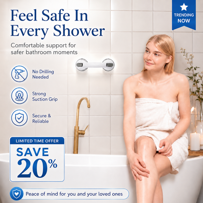 ComfortGrip™ | Bathroom Safety Support Bar