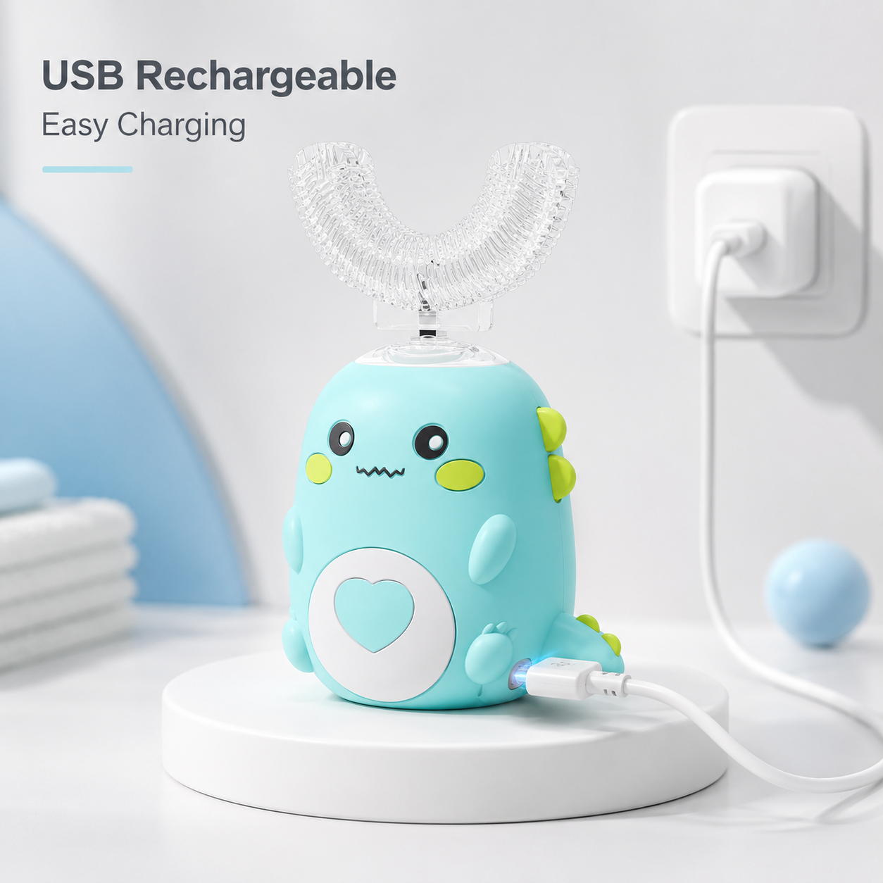 SparkleSmile™ | 360° Automatic Sonic Kids Toothbrush