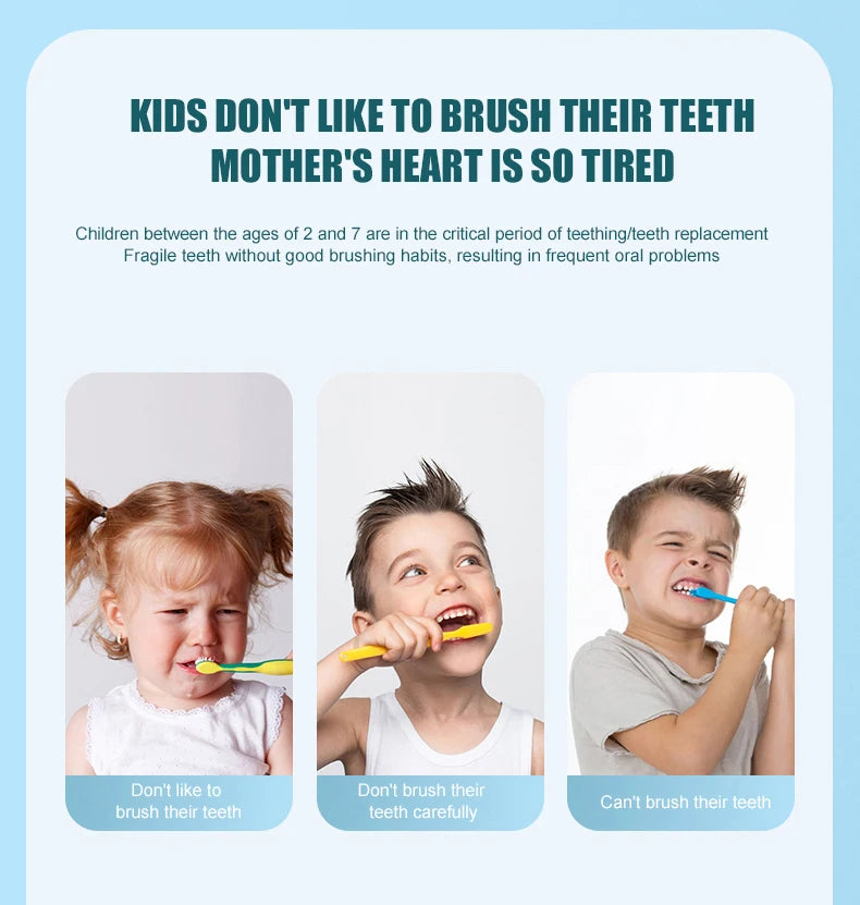 SparkleSmile™ | 360° Automatic Sonic Kids Toothbrush