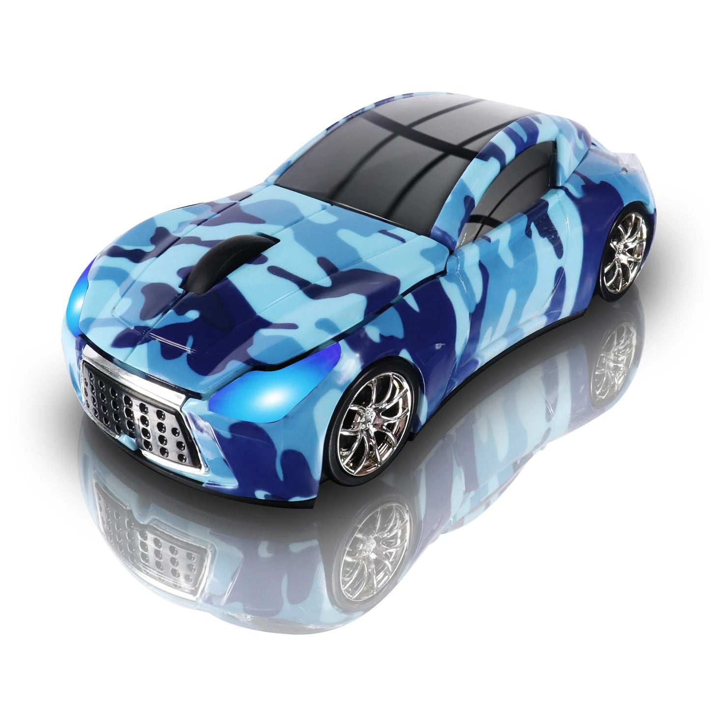 Premium Sports Car Wireless Mouse – Plug & Play USB Mouse for PC & Laptop