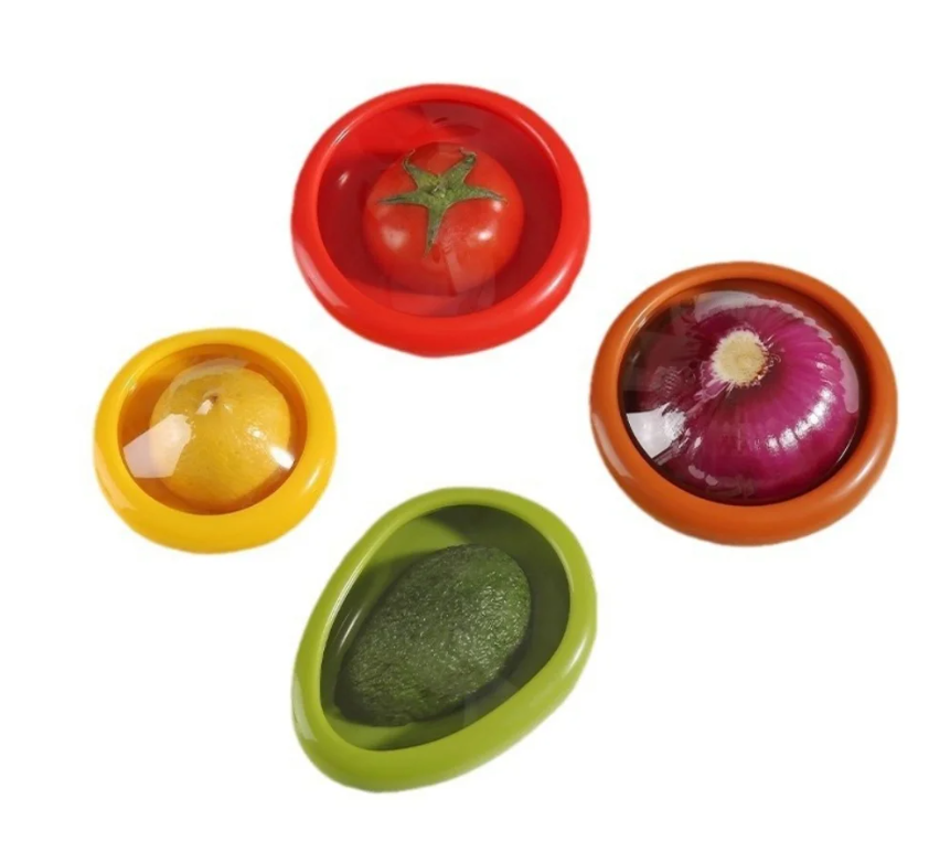 Silicone Veggie Saver™ – Leak-Proof Fresh Keeper